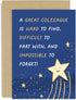 Old English Co. Cute Thank You Card for Men and Women -