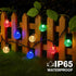 2 Pack 40FT 60 8 Metaku Solar String Lights for Outside, Total LED Crystal Globe String Lights, Solar Powered Outdoor