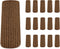 Generic 16 Pcs Luxury Brown Chair Leg Socks Premium Furniture Protectors for Hardwood