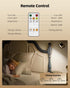 3 360Rotation Dimmable 1 Pack) LED Wall Mounted Lights, Rechargeable Wall Sconces Lamp, Color Temps & Remote and Touch