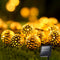 33FT 100LED Solar String Lights Outdoor Waterproof,Globe Solar Fairy Lights Outdoor with
