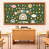 Boho Rainbow Bulletin Board Set, We are A Rainbow of Possibilities Cutouts for Birthday Party School Decor