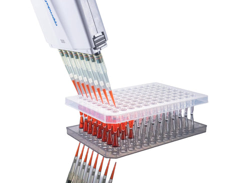 20uL Filter Racked Universal Pipette Tips, Yellow, Gamma Sterile, 10 Racks of 96 Filter Tips