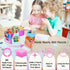 9 Rotating Art Supply Organizer Storage Caddy for Kids - Bin Craft Crayon Marker Organizer for School Desk, Lazy Susan