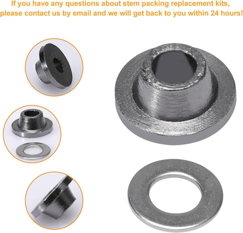 C-134KT-803 Stem Packing Kit for Prier C-134/135/144/154, Fits Wall Hydrant and Prier Model C108