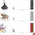 The Best Card Company - 10 Blank Note Cards for Women (4 x 5.12 Inch) - Assorted Fashion Greeting Cards