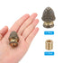 PATIKIL 25 36.5mm 1 Set x Lamp Finials Caps Knob, Solid Brass Lamp Shade Top Decoration Screw Cap Nuts with Brass