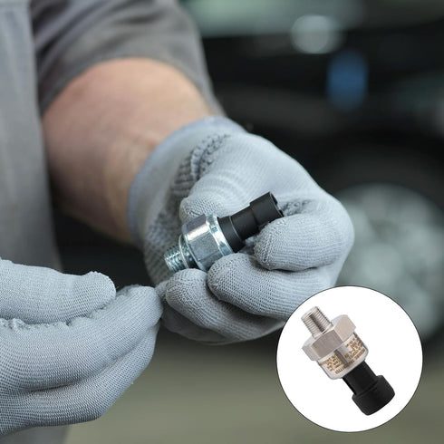 150 PSI Pressure Transducer Sender Sensor with 1/8" -27 NPT Stainless Steel Thread for Oil Fuel Air Water