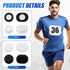 Gosknor 10 Pairs Race Bib Magnets, Magnetic Running Race Buckle Clips Runners Bib Holders Magnets Fasteners Number Pins