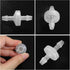 5 Pcs Check Valve Non Return Ozone Resistance PVDF, 1/4 Inch One-Way Check Valve for Fuel Gas