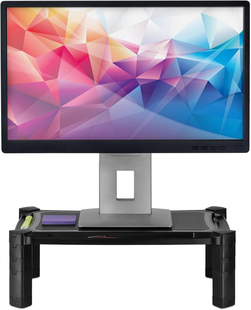 Mount-It! 19 13 Inch, 6.6 MI-7851 Desktop Computer Monitor Riser - Height Adjustable Tabletop Stand Shelf for PC