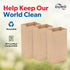 2# 500 Count, 4.31 2.43 7.87 Inches Duro Brown Paper Lunch Bags Bulk Disposable Brown Paper Bags, SOS Small Lunch Bag