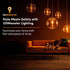Bulb E12 B11 Bulbs 12mm 110MM 4.25" 120V 3 Pack Flame Effect Chandelier LED Fire Candle Light Flaming Flicker
