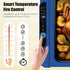 Countertop 6-Level 6-Hour Warming Mat for Food Large, Electric Silicone Food Warmer Trays for Chafing Dishes