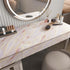 Pink Purple Glossy Marble Contact Paper for Cabinets and Drawers, Peel and Stick Waterproof Modern Kitchen Wallpaper.