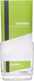 Deflecto Docuholder, Clear Rigid Countertop Leaflet Holder with Business Card Holder