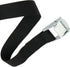 15 Pack 6.5Ft Adjustable Cam Buckle Lashing Straps, 1 Inch Nylon Packing Straps with Zinc Alloy Lock Buckle, Black