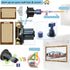 Picture Hanging Kit- Picture Keyhole Fastener mark Locations Tool & Picture Hanging Hardware Screws, 138 Pack of Frame Hanging kit for Wall Mounting, Mirror Hanging Hardware