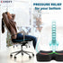 Memory Foam Seat Cushions Coccyx Pad Thicken Widen Strong Support and Comfort for Office Chairs, Car Seat, Dining