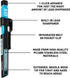 Set 2.8mm OX Tools Carpenter Pencils Mechanical Heavy Duty Construction Pencil with Lead, Belt Clip, Sharpener