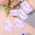 LXUEJIE 100 3.5 2 inch Pcs Thank You Cards, Purple Thank You Cards x Thanks Card with Free Write Purplek Thanks Card