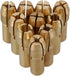 CNBTR 0.5-3.2mm Brass Collet Drill Chuck for Rotary Tools, Pack of 10
