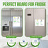 Magnetic Whiteboard for Fridge, 8.5x12 A4 Dry Erase Board for Refrigerator, White Board Magnet for Fridge