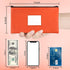 7 Pack Set 11 6.1 Inches VOCHIC Multi-Purpose Money Pouch Money Bags, Bank Bags with Zipper for Cash, Waterproof Money