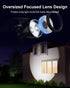 Sunset Solar Powered Spotlight Outdoor Waterproof Spot LED Accent Landscape Uplight for Outside Trees, House Flag