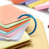 OWLKELA 1 Inch Binder Rings, 50 Pcs Metallic Assorted Colors, Office Book Rings