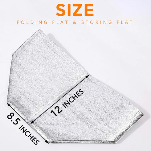 Smilco Thermal Box Liners - Reusable Insulation Bags, 6 PCS for Lunch & Shopping Bags, Waterproof Insulation