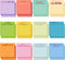 Yinder 24 Pcs Employee Appreciation Sticky Notes, Thank You Gifts, Mini Pocket Notepads for Graduation
