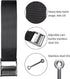 UCEDER 56" Battery Tie Down Strap Kit, with Stainless Steel 316 Buckle and Eye Strap Mounts, 1 Pack