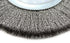 Forney 72743 Fine Crimped Wire Wheel Brush, 5-Inch with 1/2-Inch and 5/8-Inch Arbor