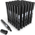 Set 36, ARTEZA Permanent Markers, of Black, Chisel Tip, Waterproof