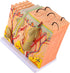 50X 3D Human Anatomical Skin Magnified Tissue Structure Model with Hair, PVC Material Enlarged for Biology Teaching