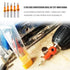 Countersink Drill Bit Set for Wood with Hex Key Wrench, 8mm Shank, 10mm Countersink Diameter, 5pcs Timber Carpentry