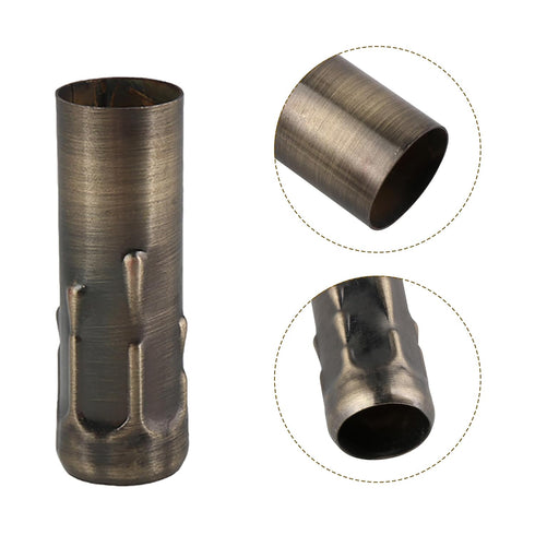 3 Inch E14 Pack 6 BQLZR Candle Socket Light Covers Sleeves Tall Chandelier Socket Covers Chandelier Base Socket