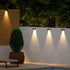 3pcs 2LED Solar Wall Lights Outdoor Waterproof Solar Outdoor Lights Dusk to Dawn Solar Porch Lights Outdoor Spot Lens