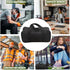 Wide Mouth Waterproof Tool Bag, 15 Inch Electrician Organizer, Large Capacity Storage Handbag for Power Tools
