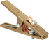 260/300/500A Brass A Shape Ground Clip Clamp, Welding Earth Clamp for Machine Accessories