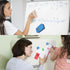 SAYEEC 12 Pack Magnetic Dry Erase Erasers, Chalkboard Cleansers for Kids, Teachers, School, Home, Office Supplies