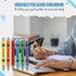 60 Fuutreo Pcs Colorful Crayon Ballpoint Pen Teacher Appreciation Gift Cute Retractable Ballpoint Pen Bulk School