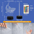 3D 16 FULLOSUN Shark Illusion Night Light Animal Touch Table Desk Lamp, with Remote Control Colors Optical USB LED