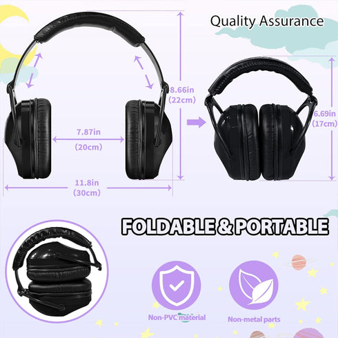 ZOHAN 030 Kids Noise Cancelling Headphones for Autism, Kids Ear Protection
