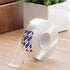 Strong Nano Double Sided Tape - Heavy Duty Mounting, Clear Removable Wall Sticky Adhesive Strips for Hanging