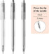 M&G Black ink Gel Pens 0.5mm, Retractable Pens, Fine Point Pens, Japanese-Style Gel Pen, Retractable Gel Pens Ideal for Office and School Supplies by M&G