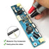 6000 Counts TRMS Digital Multimeter, Auto Ranging Multitester for AC/DC Current, Voltage, Resistance, and More