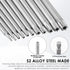 23pcs Set, Set (11x4" 11x8") T6-T40 S2 Torx Screwdriver Tamper Proof Torx Bit + With Bit Holder Ultra-Long Security