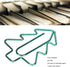 Tree Shaped Paper Clips, 100Pcs Mini Cute Hollow Electroplated Metal Clips for Document Sorting